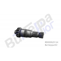 P 034-02.04.01 Вал-шестерня редуктора на жатку ППК-81 "Argus"